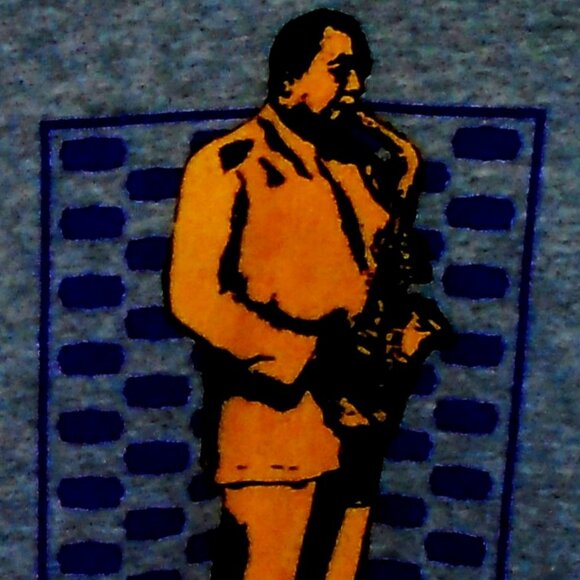 humidity JAZZ NEW official new orleans S women tee - john coltrane bird parker - Picture 2 of 5